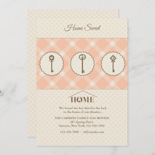 Drie sleutels voor bewegende aankondiging (Voorkant / Achterkant)