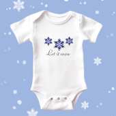 Drie sneeuwvlokken romper