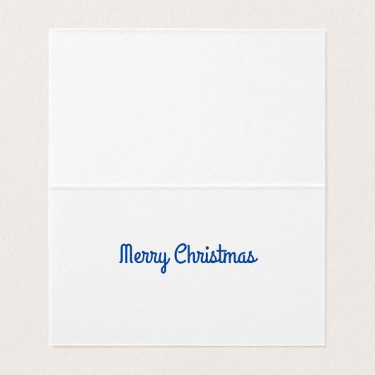 Drie Snowmen-kerstKaart Kaart (Binnenkant ongevouwen)