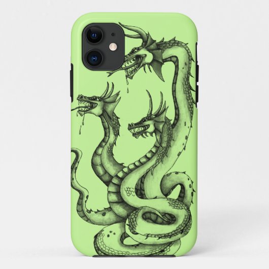 Drie soorten Hydra-ontwerp Case-Mate iPhone Case (Achterkant)