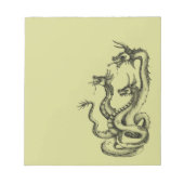 Drie soorten Hydra-ontwerp Notitieblok (Voorkant)