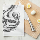 Drie soorten Hydra-ontwerp Theedoek (Quarter Fold)