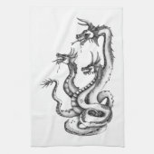 Drie soorten Hydra-ontwerp Theedoek (Verticaal)