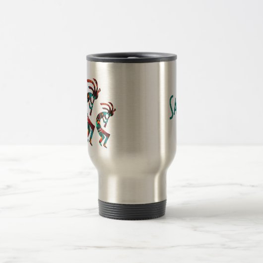 Drie Southwest Kokopelli Travel Mug Reisbeker (Center)