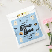 Drie Spirit Blue Halloween 3e verjaardagsfeest Bedankzakje (Gezegeld)