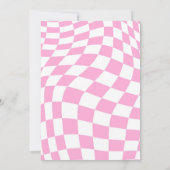 Drie Spirit Halloween Groovy Ghost 3rd Birthday Kaart (Achterkant)