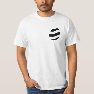 Drie stappen vooruit - Abstract logo-ontwerp. T-shirt