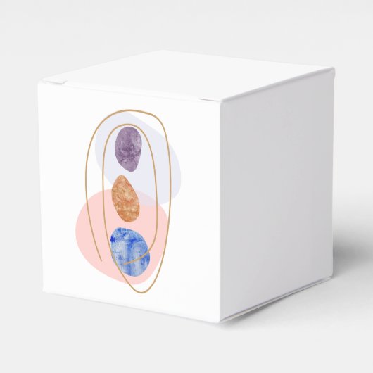 Drie Stenen Bedankdoosjes (Voorkant Zijde)