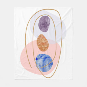 Drie Stenen Fleece Deken