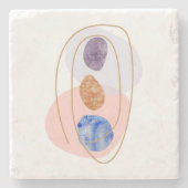 Drie Stenen Stenen Onderzetter (Voorkant)