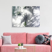 Drie sterke stormen canvas afdruk (Insitu (Woonkamer))