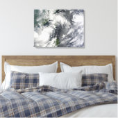 Drie sterke stormen canvas afdruk (Insitu (Slaapkamer))