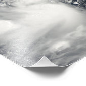 Drie sterke stormen foto afdruk (Hoek)