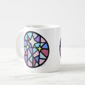 drie sterren koffiemok (Voorkant links)