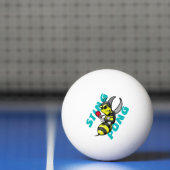 Drie sterren "Sting Pong" pingpongbal (Net)