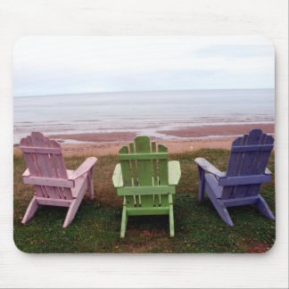 Drie stoelen mousepad muismat