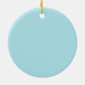 Drie strand schelpen keramisch ornament (Achterkant)