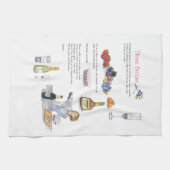 drie strips cocktailbar handdoeken (Horizontaal)