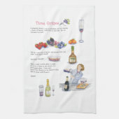 drie strips cocktailbar handdoeken (Verticaal)