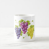 Drie stukjes druiven koffiemok (Center)