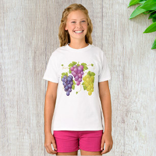 Drie stukjes druiven t-shirt