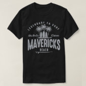 DRIE  SURFBOARDS EN PALMS Mavericks Beach T-shirt (Design voorkant)