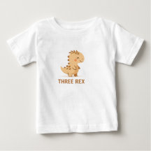 Drie T-Rex koffieliefhebbers – Cute Dinosaur Café-