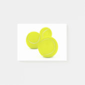 Drie tennisballen post-it® notes (Voorkant)