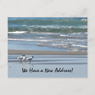 Drie Termen op een Beach Briefkaart