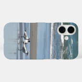 Drie Terns op het strand Case-Mate iPhone Case (Achterkant (horizontaal))
