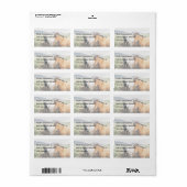 Drie thema's, IJsland bruin, wit en zwart Etiket (Full Sheet)