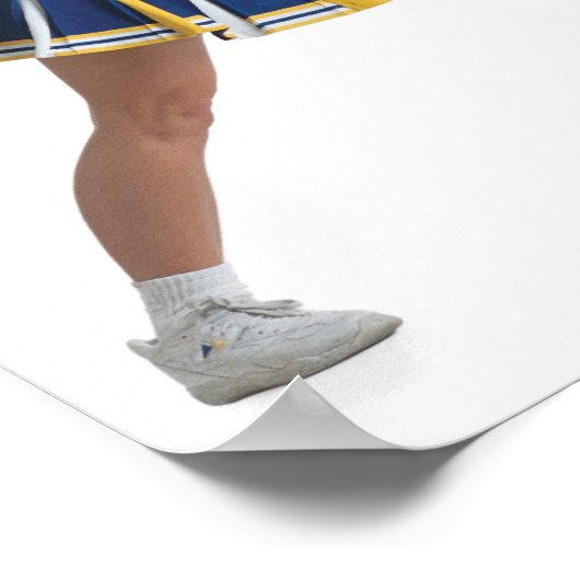drie tienercheerleaders in het caucasiaanse vrouw poster (Hoek)