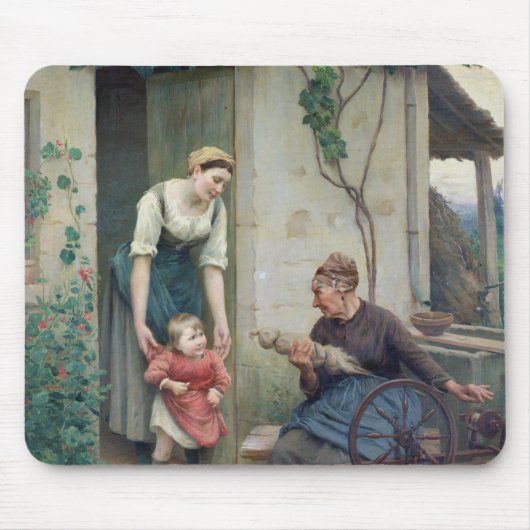 Drie tijdperken muismat (Voorkant)