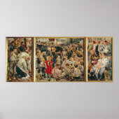 Drie tijdperken van een Man, 1895 Poster (Voorkant)