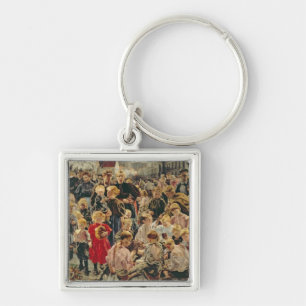 Drie tijdperken van een Man, 1895 Sleutelhanger
