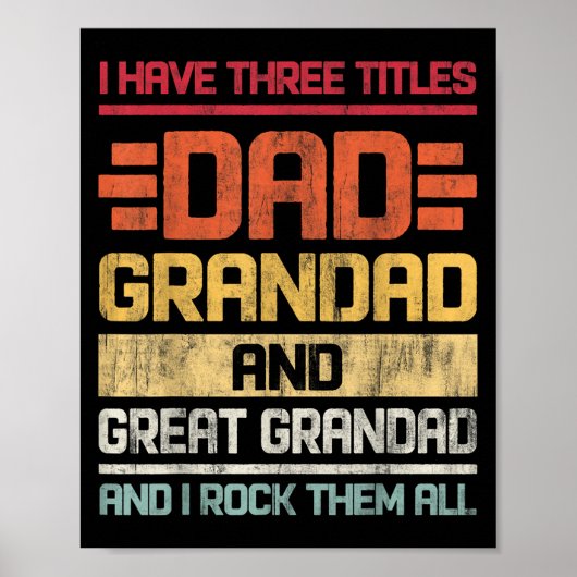 Drie titels: Pa en opa en ik Poster (Voorkant)