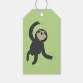 Drie Toed Sloth Gift Labels Cadeaulabel (Voorkant)