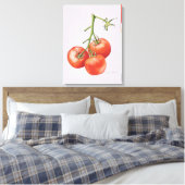 Drie tomaten op de wijnstok 1997 canvas afdruk (Insitu (Slaapkamer))
