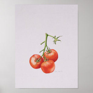 Drie tomaten op de wijnstok 1997 poster