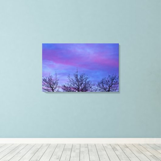 Drie Topjes Canvas Afdruk (Insitu (Houten vloer))