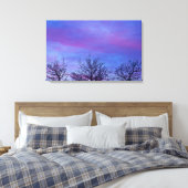 Drie Topjes Canvas Afdruk (Insitu (Slaapkamer))