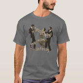 Drie tot Tango Dancing Retro Trio T-shirt (Voorkant)