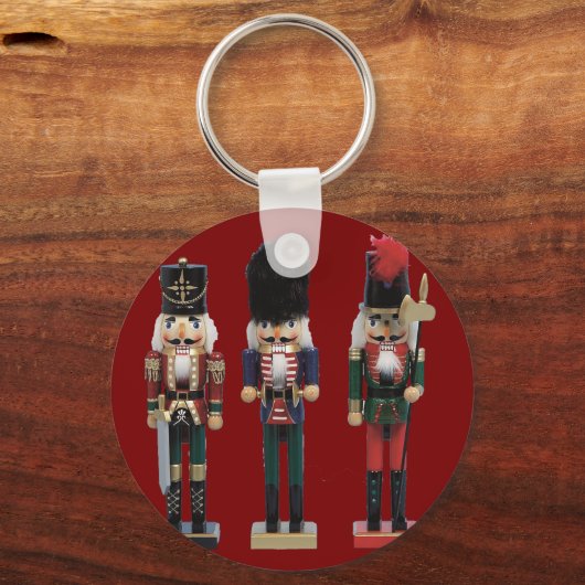 Drie traditionele Notenkrakers Sleutelhanger (Achterkant)