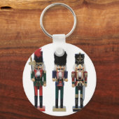 Drie traditionele Notenkrakers Sleutelhanger (Voorkant)