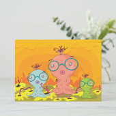 Drie trange creaties kaart