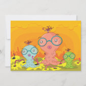 Drie trange creaties kaart (Voorkant)