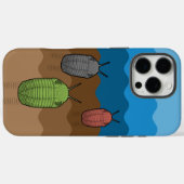 Drie Trilobiet reizigers- Paleontologie Case-Mate iPhone Case (Achterkant (horizontaal))
