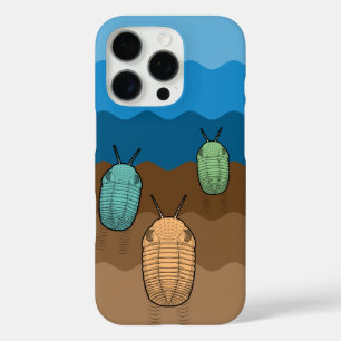 Drie Trilobiet reizigers- Paleontologie iPhone 16 Pro Hoesje