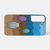 Drie Trilobiet reizigers- Paleontologie Samsung Galaxy Hoesje (Achterkant horizontaal)