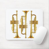 Drie Trumpets Muismat (Met muis)